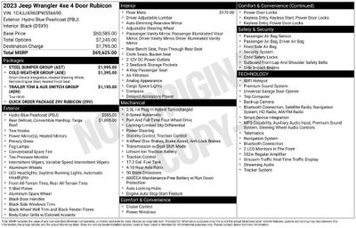 2023 Jeep Wrangler 4xe Rubicon