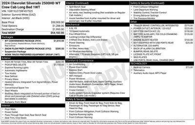 2024 Chevrolet Silverado 2500 HD WT