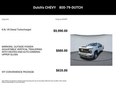 2026 Chevrolet Silverado 3500 HD Chassis Cab Work Truck