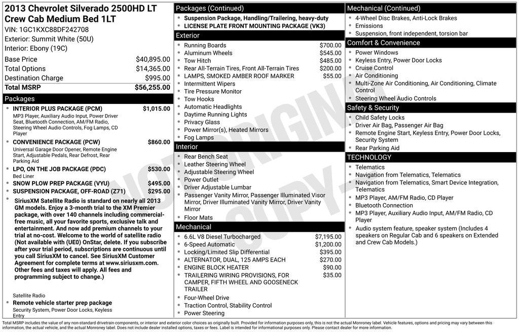 2013 Chevrolet Silverado 2500 HD LT