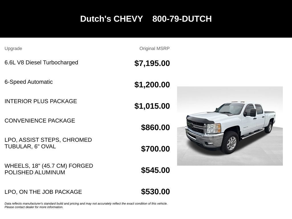 2013 Chevrolet Silverado 2500 HD LT