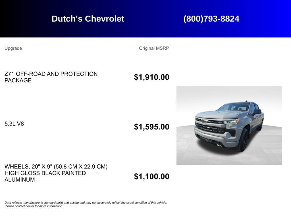 2024 Chevrolet Silverado 1500 RST