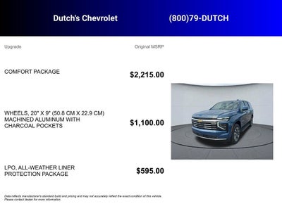 2026 Chevrolet Tahoe LT