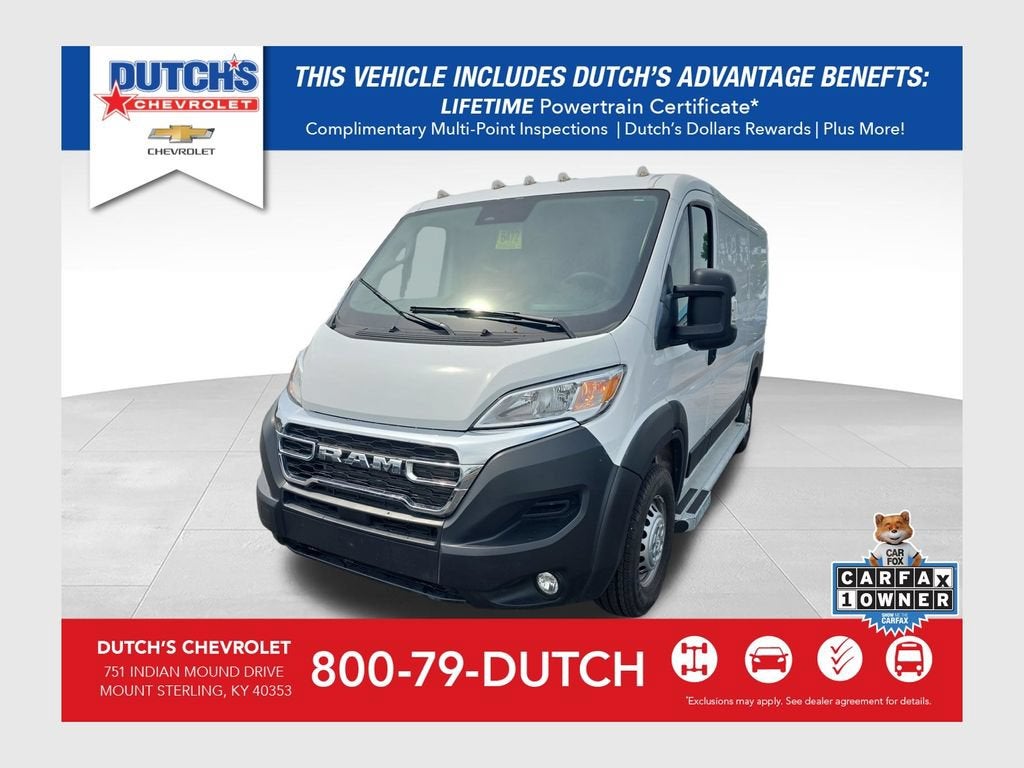 2025 RAM ProMaster Cargo Van Tradesman