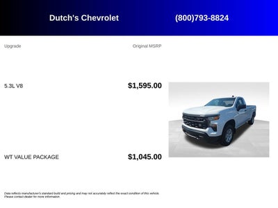 2024 Chevrolet Silverado 1500 WT