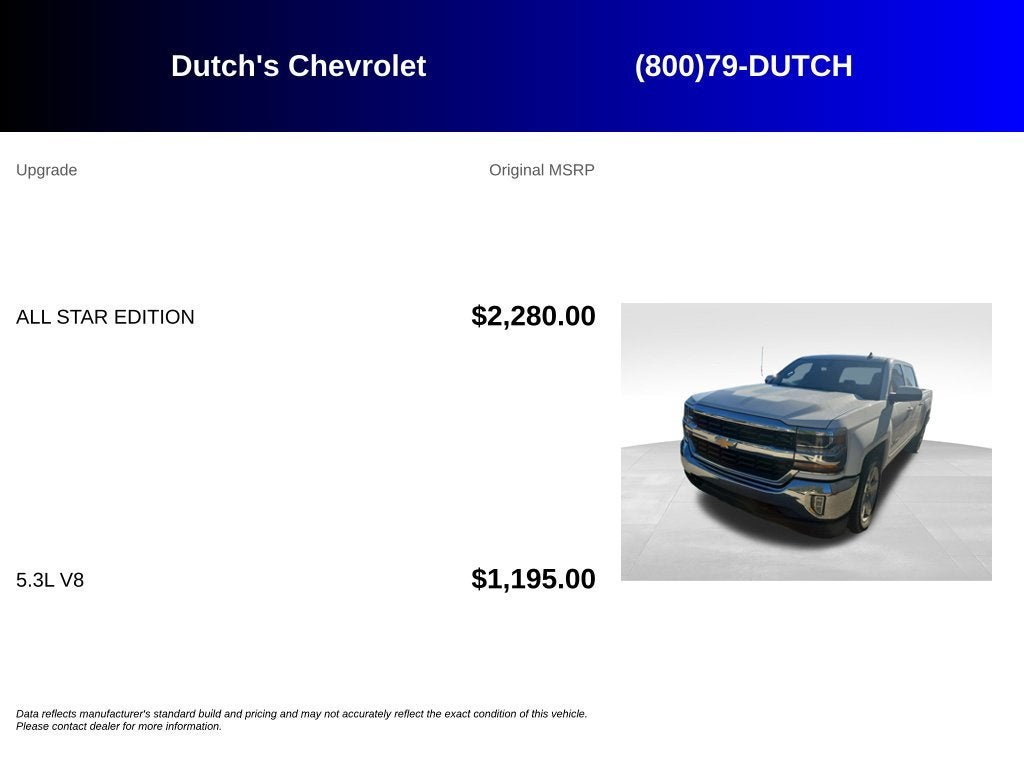 2016 Chevrolet Silverado 1500 LT