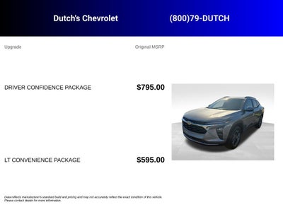 2026 Chevrolet Trax LT