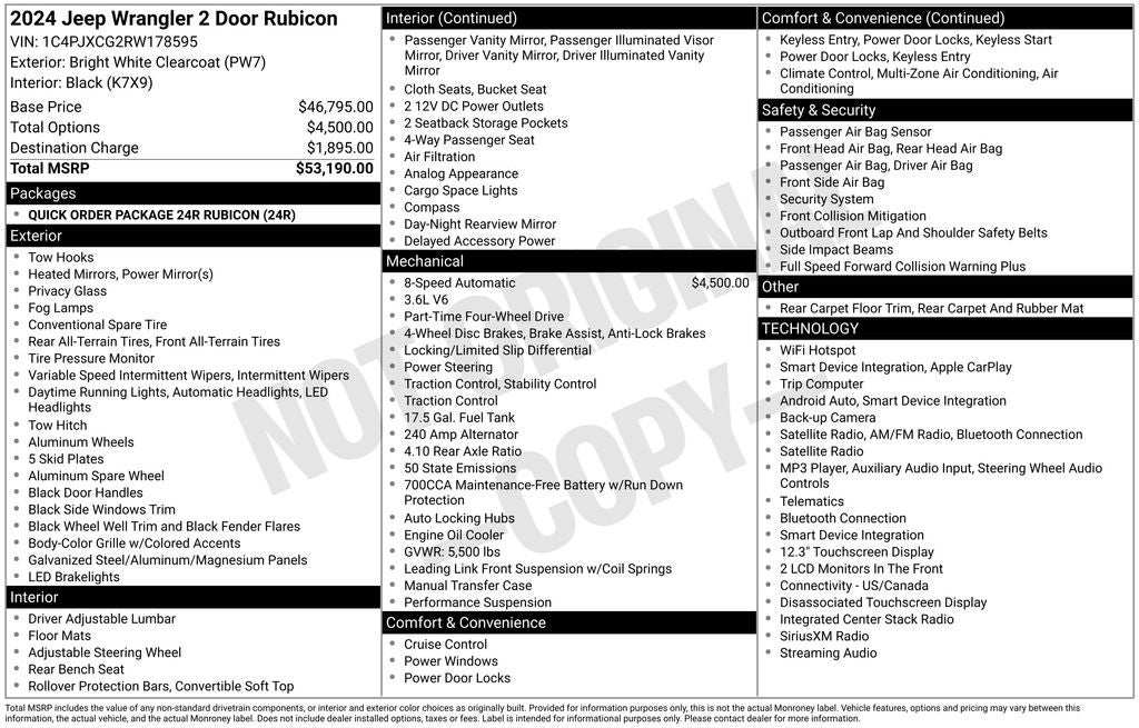 2024 Jeep Wrangler Rubicon