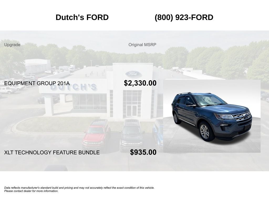 2018 Ford Explorer XLT