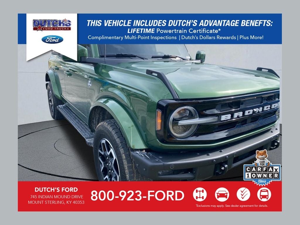 2022 Ford Bronco Outer Banks