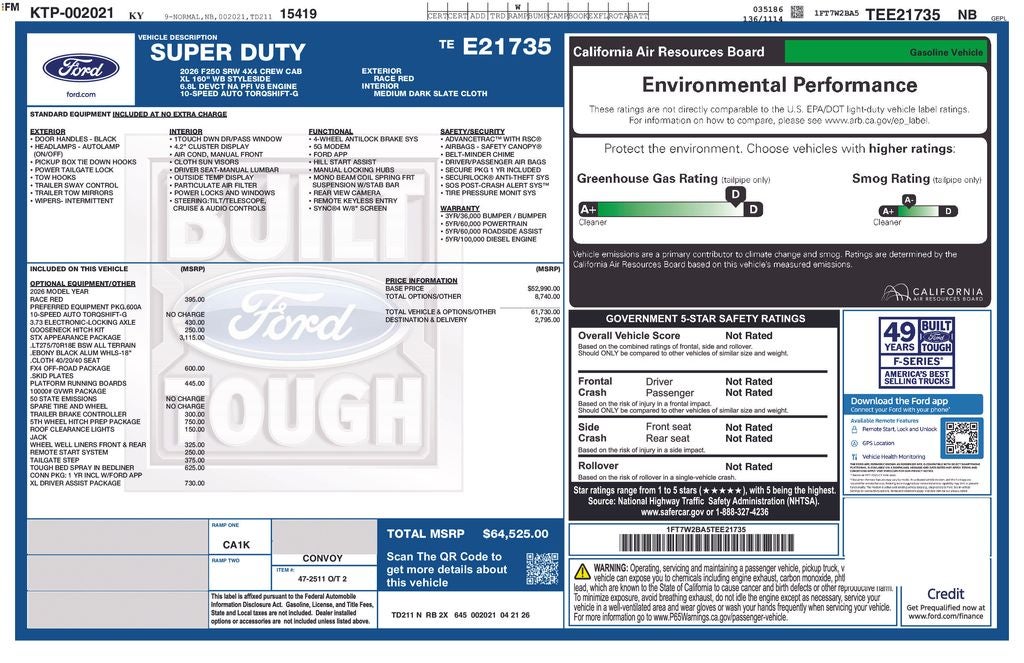 2026 Ford F-250SD XL