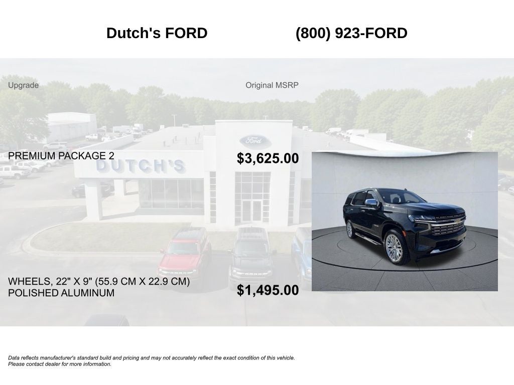 2023 Chevrolet Tahoe Premier