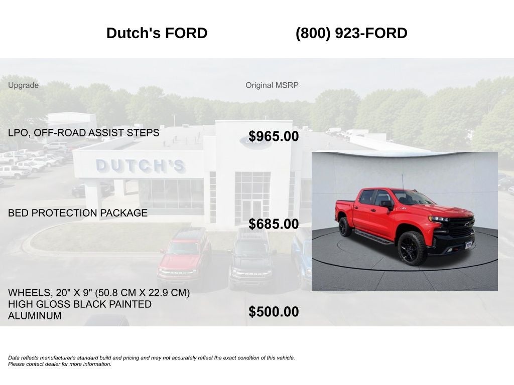 2021 Chevrolet Silverado 1500 LT Trail Boss