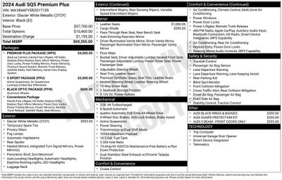 2024 Audi SQ5 Premium Plus quattro