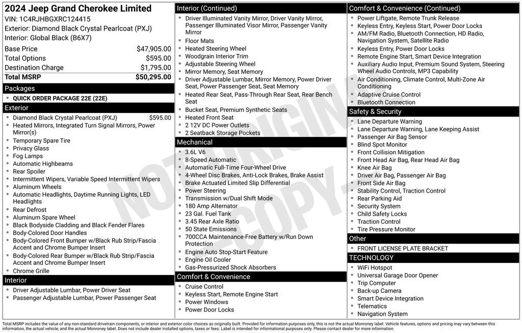 2024 Jeep Grand Cherokee Limited