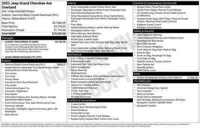 2022 Jeep Grand Cherokee Overland 4xe