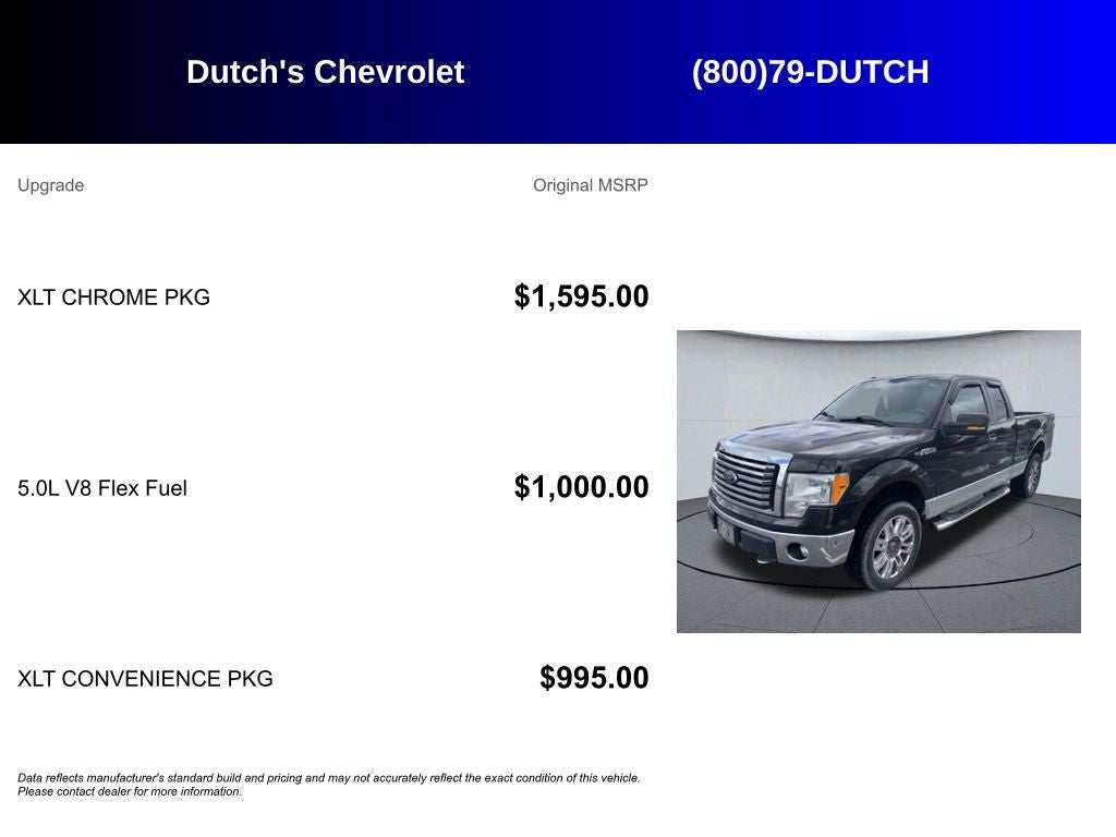 2012 Ford F-150 XLT