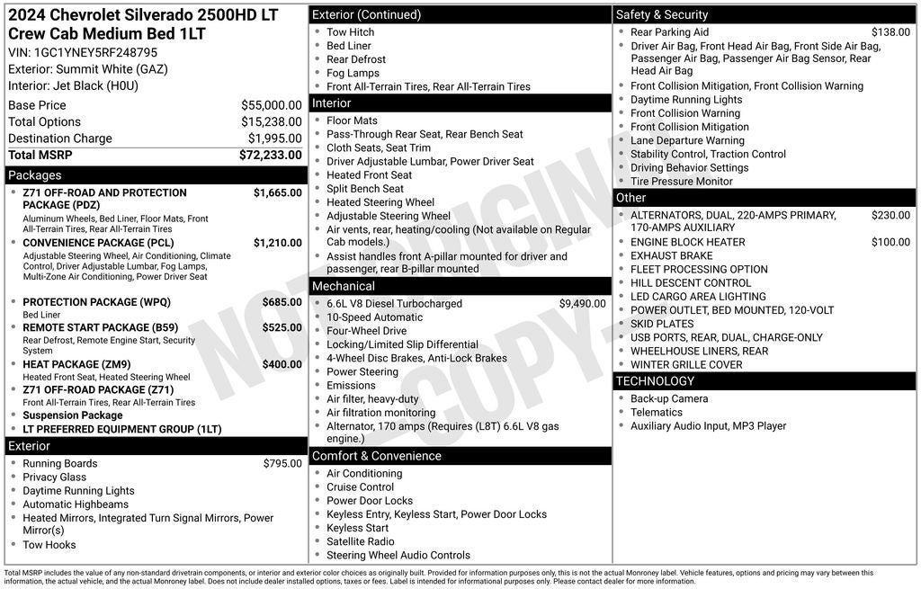 2024 Chevrolet Silverado 2500HD LT