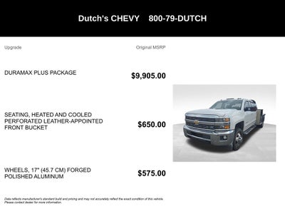 2015 Chevrolet Silverado 3500HD LTZ