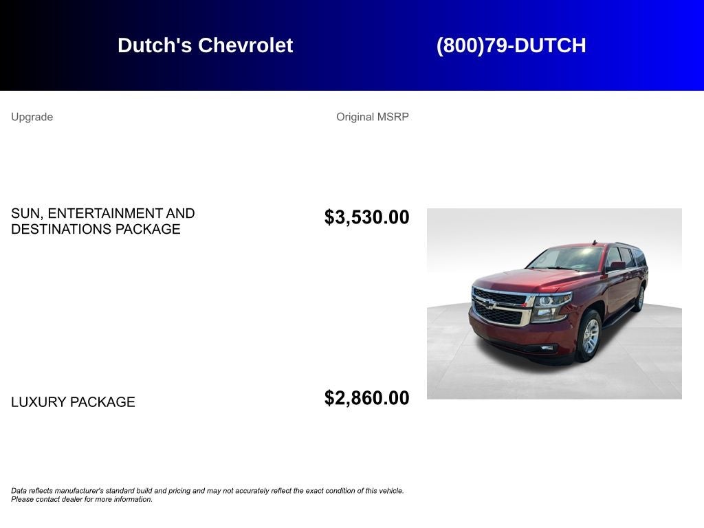 2019 Chevrolet Suburban LT