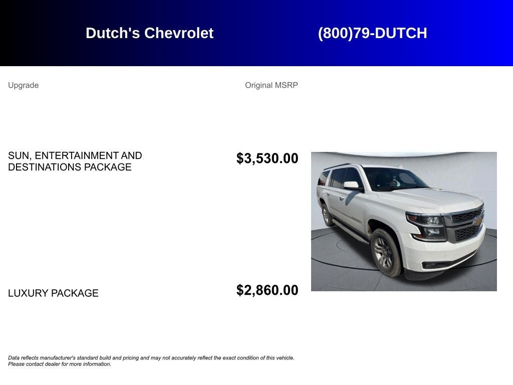 2019 Chevrolet Suburban LT