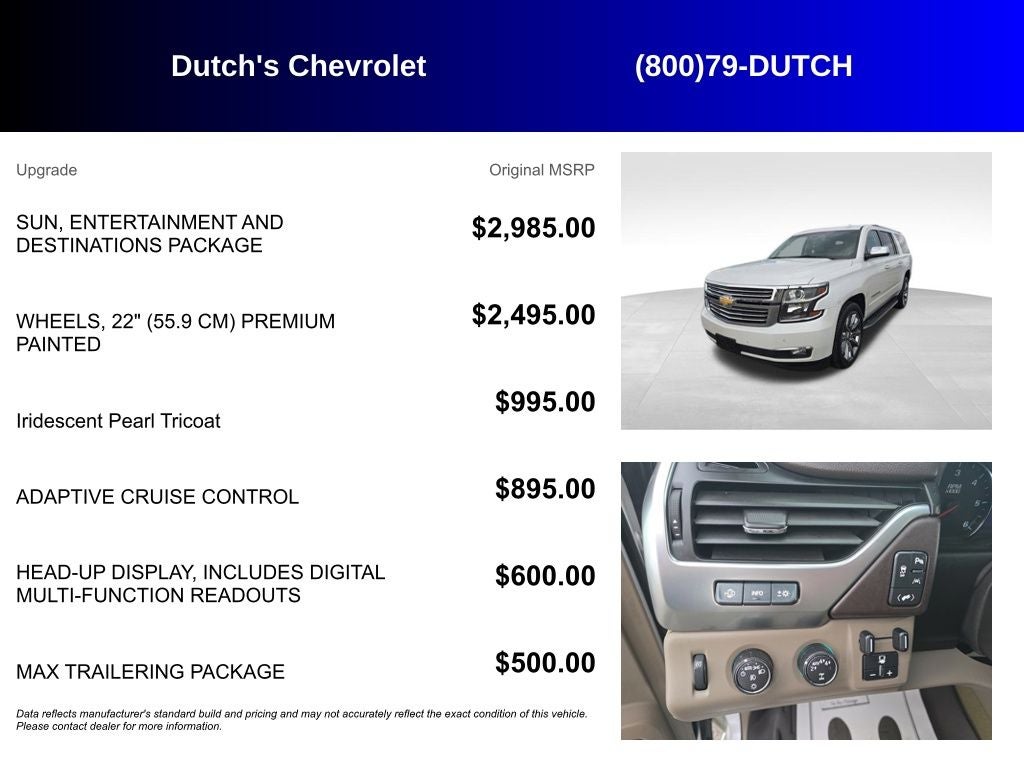 2017 Chevrolet Suburban Premier