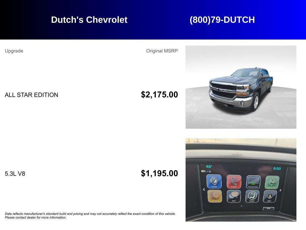 2018 Chevrolet Silverado 1500 LT LT1