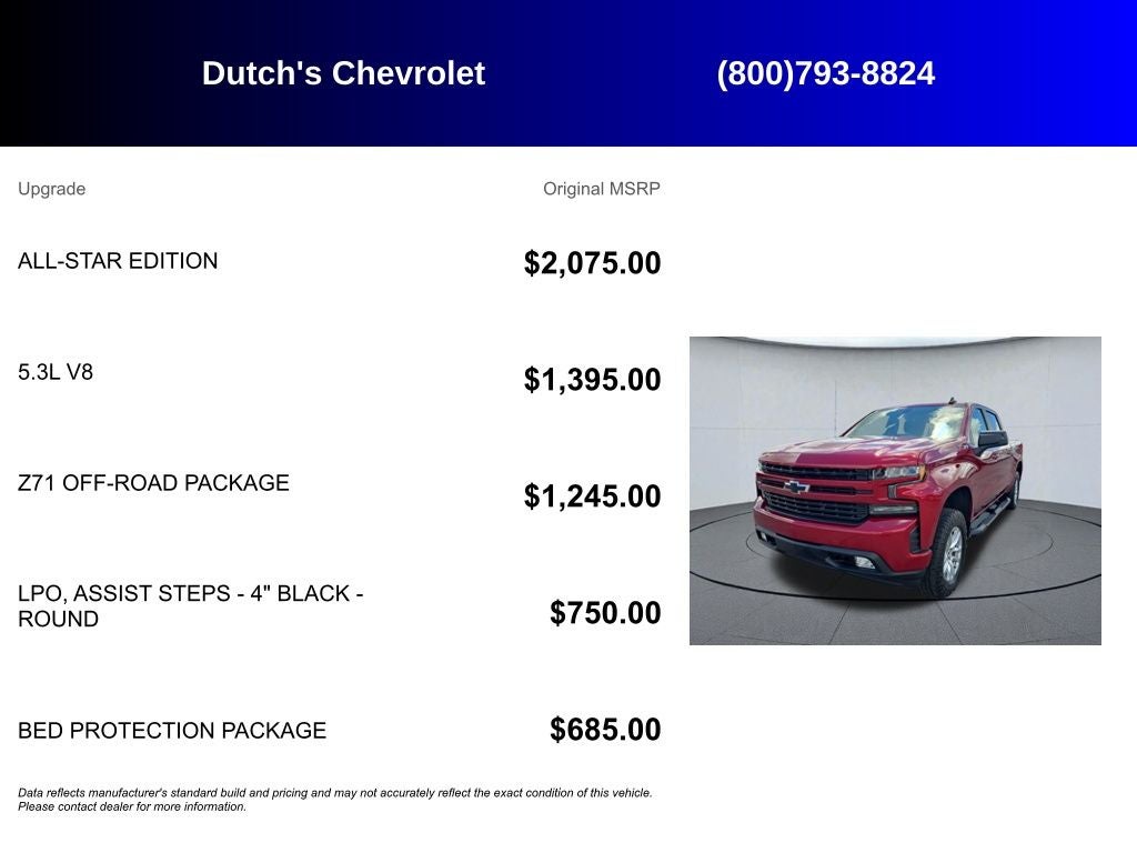 2020 Chevrolet Silverado 1500 RST