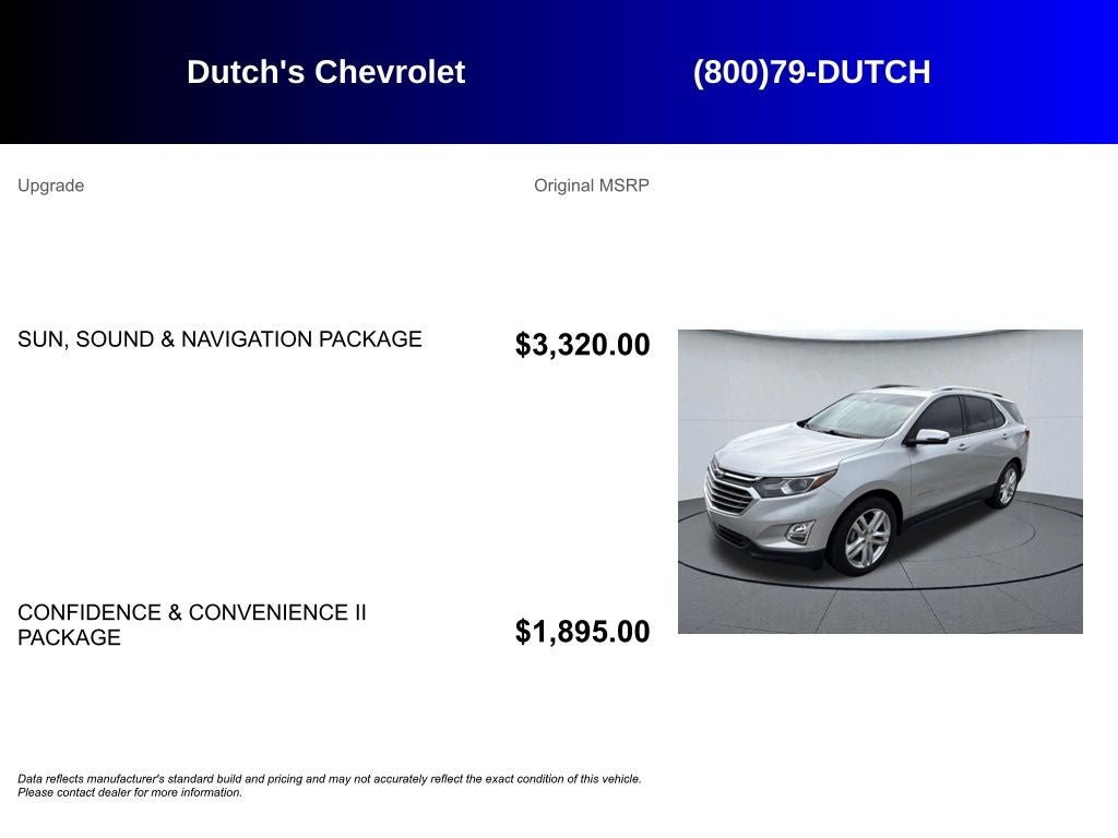 2018 Chevrolet Equinox Premier