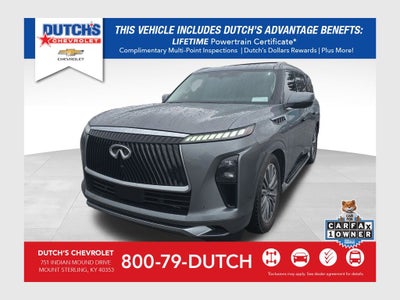 2025 INFINITI QX80 SENSORY