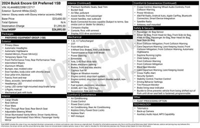 2024 Buick Encore GX Preferred