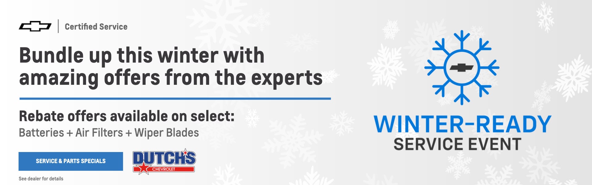 Winter-Ready Service Event